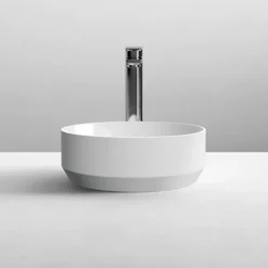 Hudson Reed Round 350mm Countertop Vessel Basin -Villeroy Shop nbv162d1