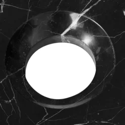 Nero Margiua 430mm Round Marble Basin 0TH -Villeroy Shop nm001 d2