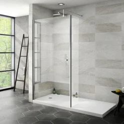 Nova Wet Room Screen - Various Sizes (1850mm High) -Villeroy Shop nv0 new d1