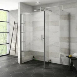 Nova Wet Room Screen - Various Sizes (1850mm High) -Villeroy Shop nv0 new d2