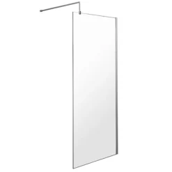Nova 1000 X 1000 Square Wet Room (1000mm Screen + Tray) -Villeroy Shop nvsq10 d1