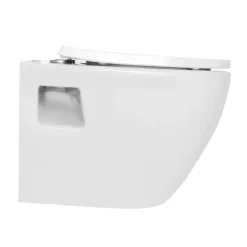 Nova Rimless Round Wall Hung Pan W. Soft Close Seat