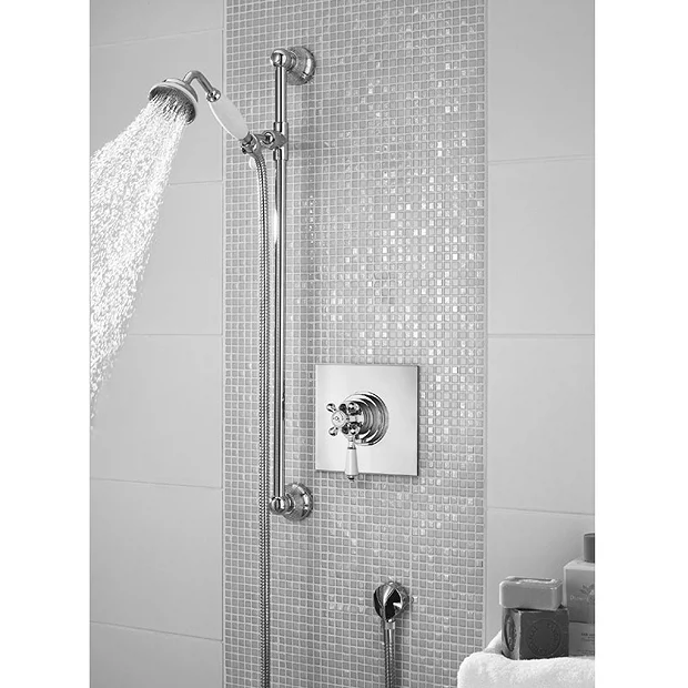 Old London - Chrome Traditional Dual Concealed Valve 1 Old London - Chrome Traditional Dual Concealed Valve