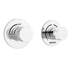 Bristan - Orb Thermostatic Recessed Dual Control Shower Valve