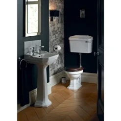 Heritage - Granley Low-level WC & Chrome Flush Pack