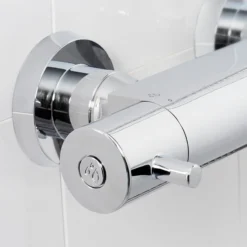 Bristan Prism Thermostatic Exposed Safe Touch Bar Shower With Riser Kit And Fast Fit Connections