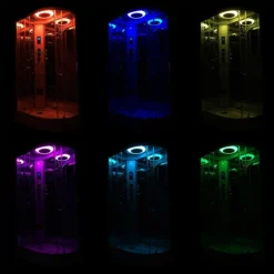 Insignia Premium 1100 X 700mm Shower Cabin Black Frame -Villeroy Shop pr11obfcg detail4