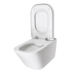 Roca The Gap Rimless Wall Hung Toilet + Slim Soft Close Seat