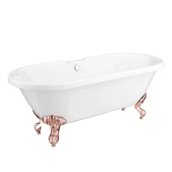 Duke 1795 Traditional Roll Top Bath + Rose Gold Leg Set