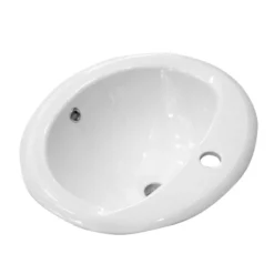 Rio Oval Inset Basin 1TH - 520 X 460mm -Villeroy Shop rioinsetbasin1th520x455mmd1