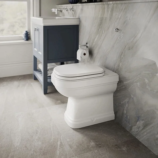 Burlington Riviera Back To Wall Toilet With Soft Close Seat 4 Burlington Riviera Back To Wall Toilet With Soft Close Seat - Image 4
