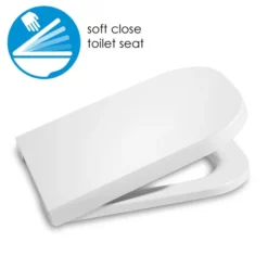 Roca The Gap Close Coupled Toilet With Soft-Close Seat -Villeroy Shop rocathegapclosecoupledtoiletwithsoftcloseseatd1