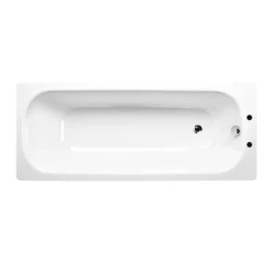 Aurora 1500 X 700mm 2TH Steel Enamel Bath