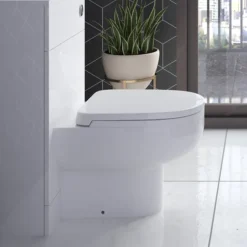 Sofia Back To Wall Toilet Pan + Soft Close Seat