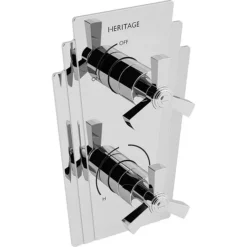 Heritage Gracechurch Twin Concealed Shower Valve