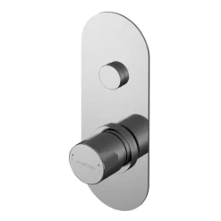 Asquiths Solitude Push Button Shower Valve (Single Outlet)