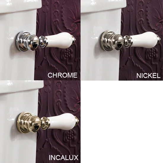 Silverdale Victorian Close Coupled Toilet - Excludes Seat 1 Silverdale Victorian Close Coupled Toilet - Excludes Seat