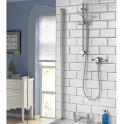 Bristan Sonique2 Exposed Thermostatic Surface Mounted Shower Valve With Adjustable Riser -Villeroy Shop soq2shuarcd1