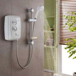 Triton T80Z 10.5 KW Fast-Fit Electric Shower - White/Chrome 9 Triton T80Z 10.5 KW Fast-Fit Electric Shower - White/Chrome -Villeroy Shop sp8001zff d2