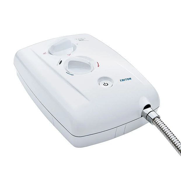 Triton T80Z 10.5 KW Fast-Fit Electric Shower - White/Chrome 6 Triton T80Z 10.5 KW Fast-Fit Electric Shower - White/Chrome - Image 6