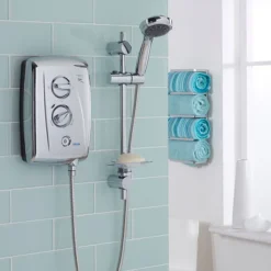 Triton T80Z 10.5 KW Fast-Fit Electric Shower - Chrome -Villeroy Shop sp8chr1zff d2