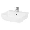 Hudson Reed Fossil 520mm Semi Recessed Basin