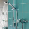 Aqualisa - Siren SL Exposed Thermostatic Shower Valve With Slide Rail Kit