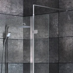 Nova 1600 X 800 Wet Room (900mm Screen, Return Panel + Tray)