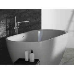 Ideal Standard Adapto 1550 X 750mm Oval Freestanding Double Ended Bath With Clicker Waste 9 Ideal Standard Adapto 1550 X 750mm Oval Freestanding Double Ended Bath With Clicker Waste -Villeroy Shop t465901 d3