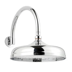 Hudson Reed Topaz Black Triple Concealed Shower With Slide Rail Kit & Fixed Head -Villeroy Shop topazblkspk2 d1