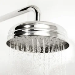 Traditional Triple Concealed Shower Valve With Diverter, 8" Fixed Shower Head, 4 Body Jets & Slider -Villeroy Shop traditionaltripleconcealedshowervalvewithdiverterpackagetsp1d4