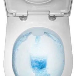 Toreno Round Rimless Close Coupled Toilet + Soft Close Seat -Villeroy Shop trrwc d2