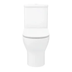 Toreno Round Rimless Close Coupled Toilet + Soft Close Seat -Villeroy Shop trrwcnd1