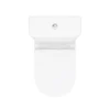 Toreno Round Rimless Close Coupled Toilet + Soft Close Seat