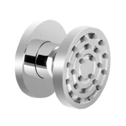 Traditional Triple Concealed Shower Valve With Diverter, 8" Fixed Shower Head, 4 Body Jets & Slider -Villeroy Shop tsp1d