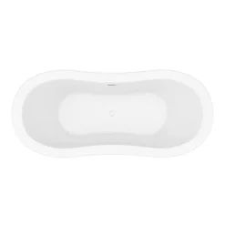 Trafalgar 1685 X 745 Double Ended Slipper Roll Top Bath -Villeroy Shop twht1685 n d2
