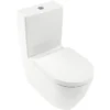 Villeroy & Boch Villeroy And Boch Architectura Rimless Close Coupled Toilet (Bottom Entry Water Inlet) + Seat