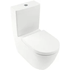 Villeroy & Boch Villeroy And Boch Architectura Rimless Close Coupled Toilet (Bottom Entry Water Inlet) + Seat