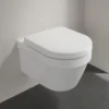 Villeroy & Boch Villeroy And Boch Architectura Round Rimless Wall Hung Toilet + Seat