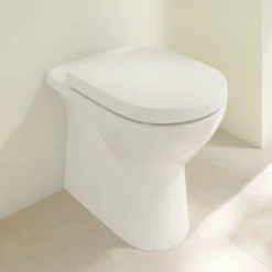 Villeroy & Boch Villeroy And Boch O.novo Back To Wall Toilet + Soft Close Seat -Villeroy Shop vbonbtwwc d1