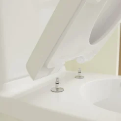 Villeroy & Boch Villeroy And Boch O.novo Compact Rimless Close Coupled Toilet (Side/Rear Entry Water Inlet) + Soft Close Seat -Villeroy Shop vbonsisc d2