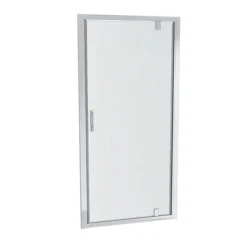 Newark 800 X 800mm Pivot Door Shower Enclosure + Pearlstone Tray -Villeroy Shop ventura760x760mmpivotdoorenclosurewithshowertrayd1 2