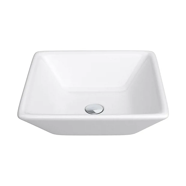 Lazio Square Counter Top Basin - 0TH - 410 X 410mm 1 Lazio Square Counter Top Basin - 0TH - 410 X 410mm