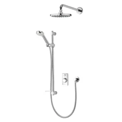 Aqualisa Visage Q Smart Shower Concealed With Adjustable And Wall Fixed Head -Villeroy Shop vsq.a1.bv .dvfw .20 d2