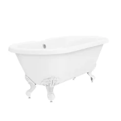 Duke 1795 Traditional Roll Top Bath + White Leg Set