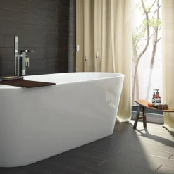 Brooklyn 1700 X 800mm Double Ended Freestanding Bath -Villeroy Shop windsorbrooklyn1690x790mmdoubleendedfreestandingbathd2