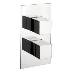 Crosswater - Water Square Concealed Thermostatic Shower Valve With 2 Way Diverter
