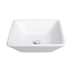 600 X 450mm White Shelf With Lazio Basin -Villeroy Shop wsves983 d2